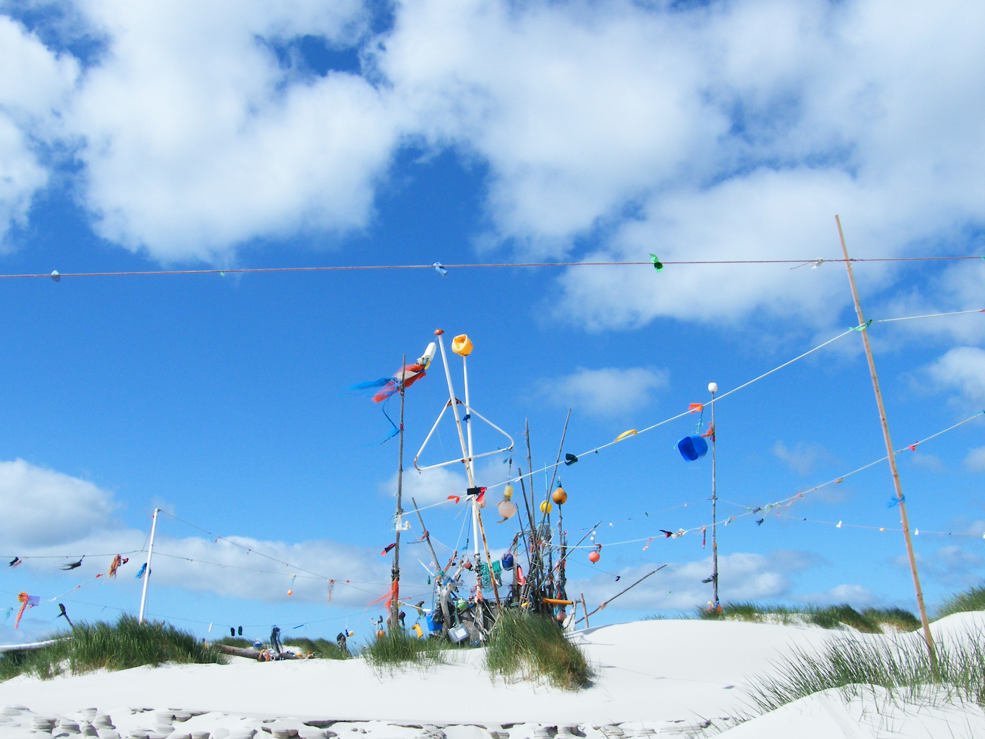 Kunst am Strand
